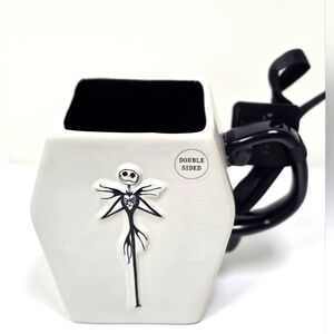 Rae Dunn Disney Nbc Jack Skellington Double-Sided Mug Nwt